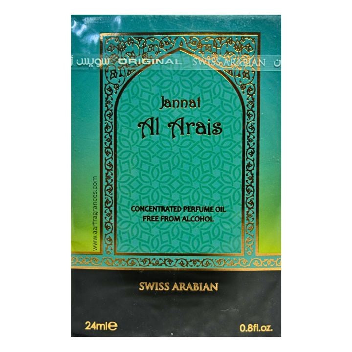 Swiss Arabian Jannat Al Arais Concentrated Perfume Oil Attar 24ml