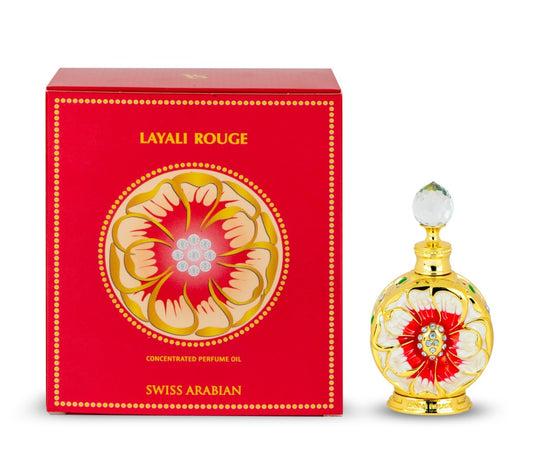 Swiss Arabian Layali Rouge Pure Concentrated Attar 15ml
