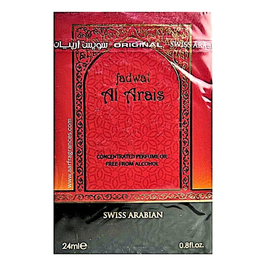 Swiss Arabian Fadwat Al Arais Concentrated Perfume Oil Attar 24ml